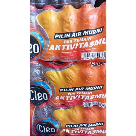 

cleo air mineral botol 220ml x 24
