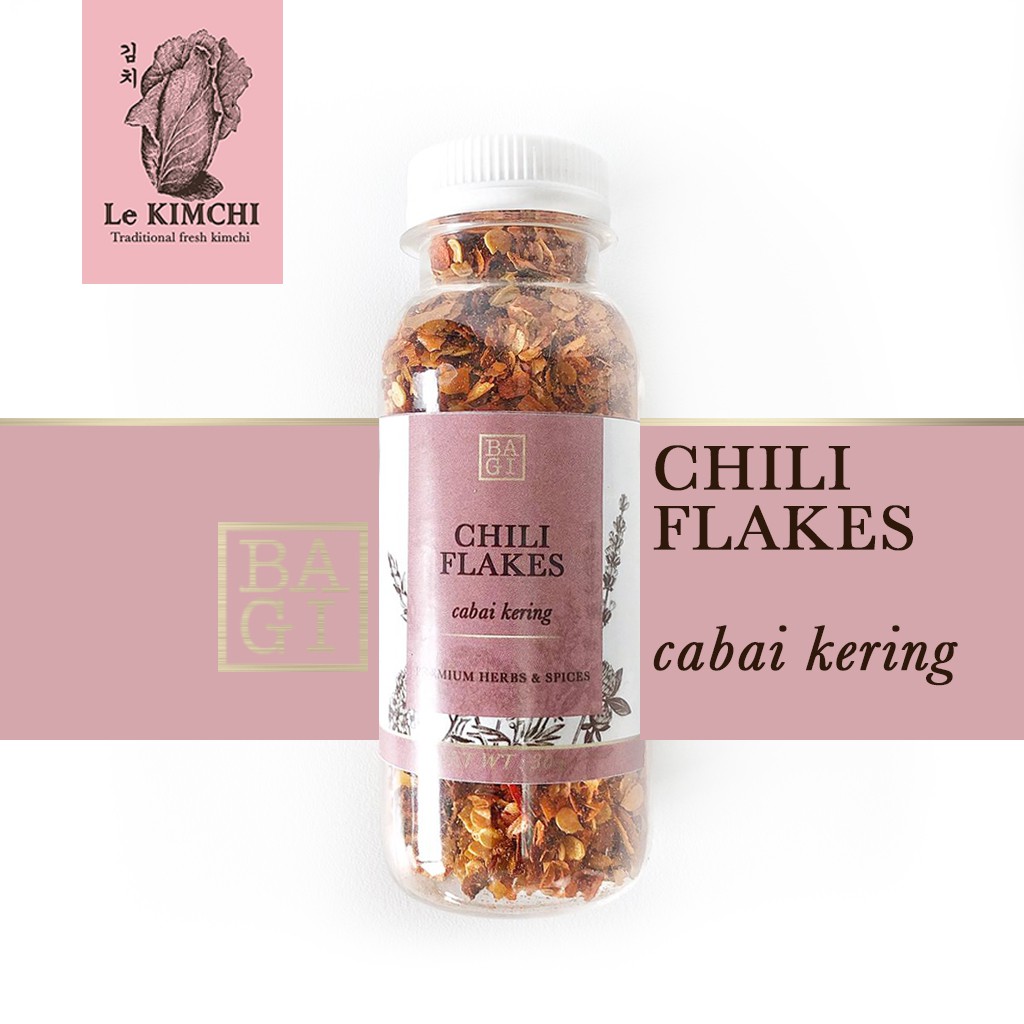 

Cabai kasar PREMIUM - Chili Flakes - BAGI