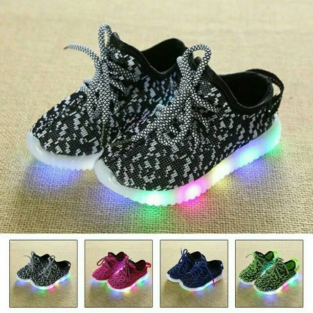 sepatu led anak ready jakarta