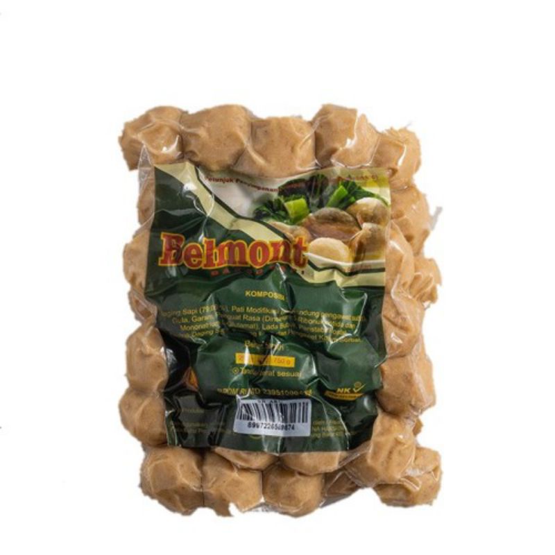 Jual Bakso Sapi Belmont 500 Gr Pack Palembang Shopee Indonesia