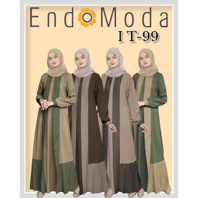 GAMIS IT 99 ENDOMODA || SYARI STYLES