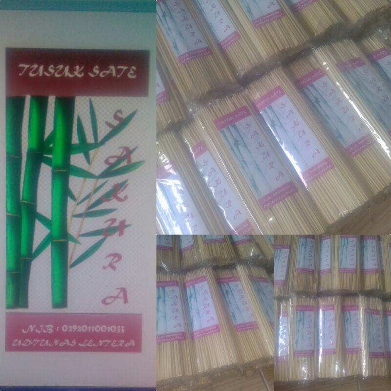Tusuk Sate Sakura bulat