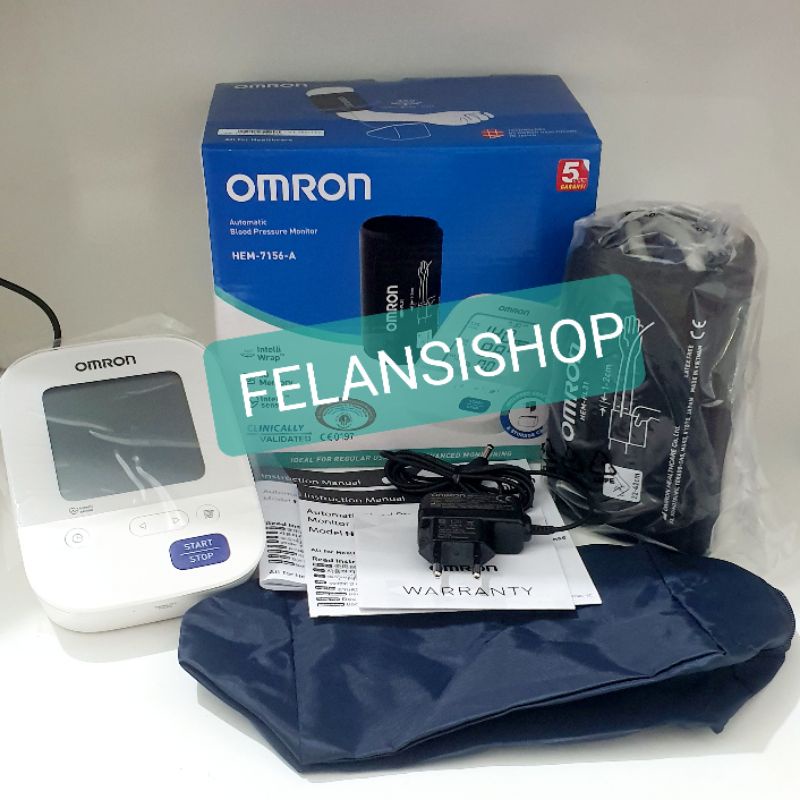 Tensimeter Digital Omron HEM 7156 A. Tensi Digital omron hem 7156A (adaptor)