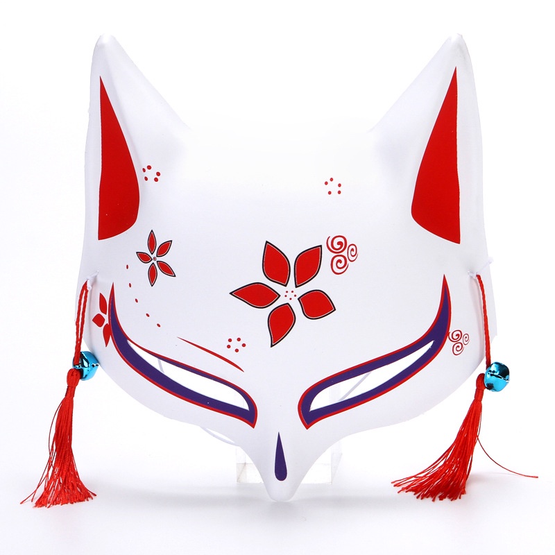 TOFF topeng kitsune fox bunkasai japanese festival mask rubah halloween