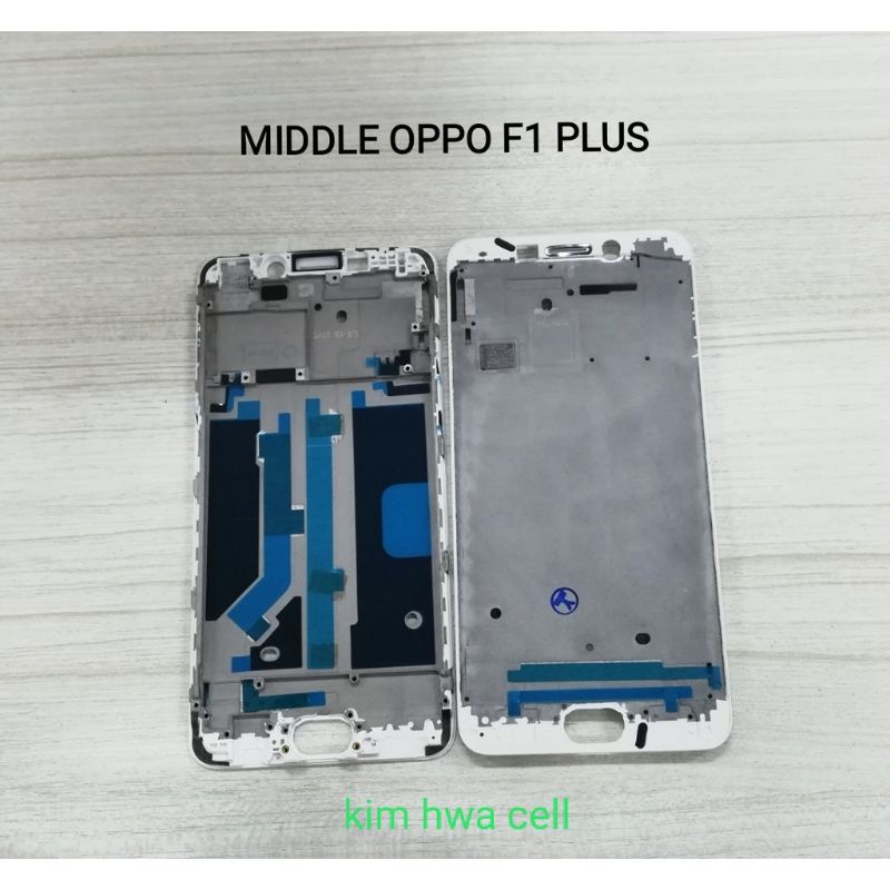 middle frame lcd oppo f1 plus / tulang lcd oppo f1 plus