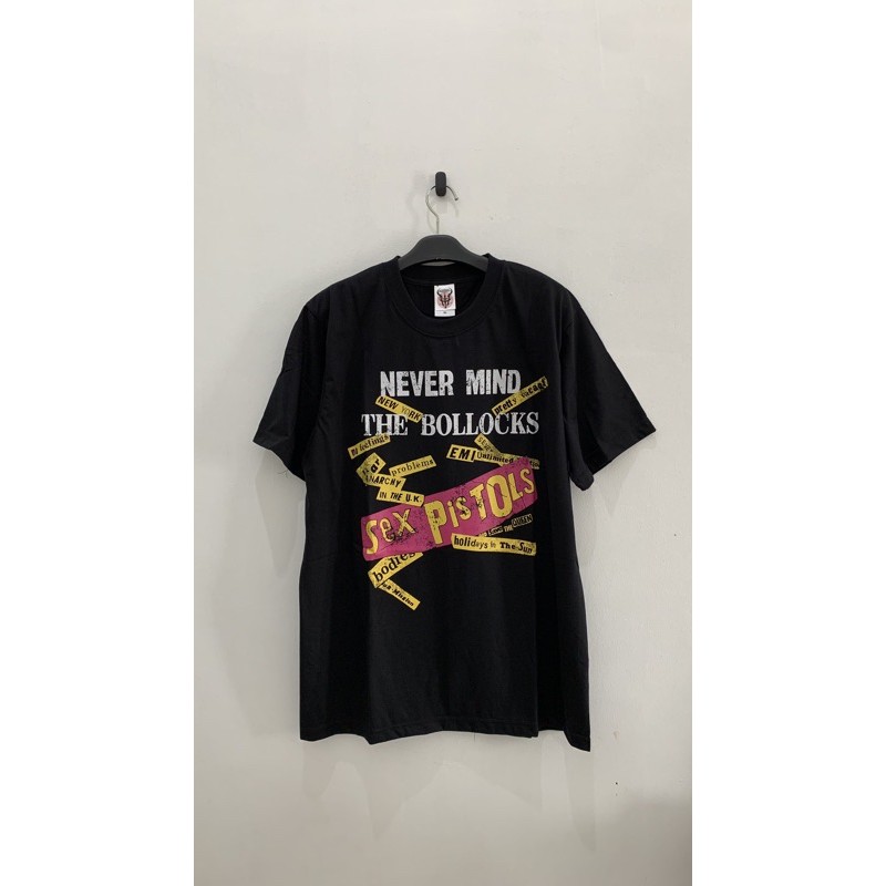 Tshirt Kaos Band Sex Pistols Built Up - Rockway 18