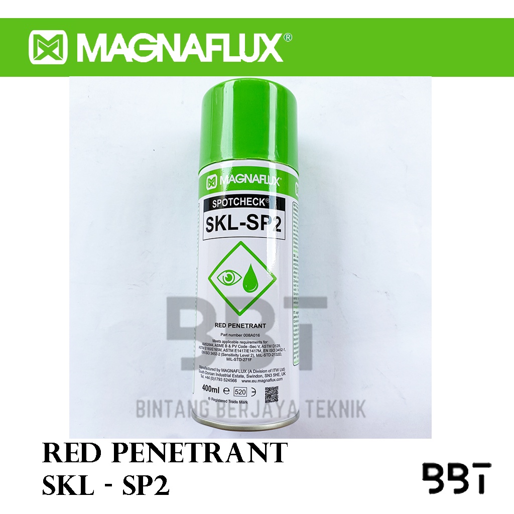 Magnaflux Spotcheck Red Penetrant SKL-SP2 / Magnaflux Penetrant