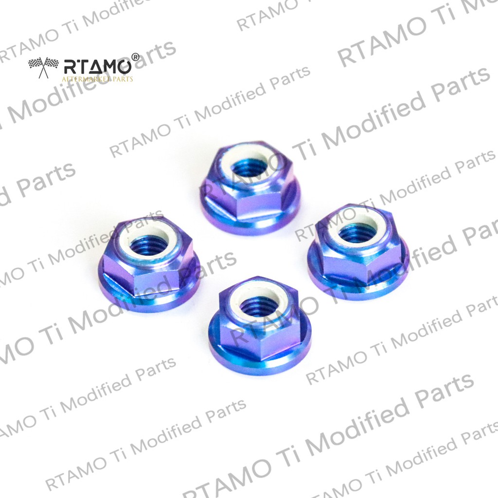 Rtamo-Bolt GR5 nylon lock flange hex nut M6/M8 sprocket nut and  M16 metal locking fit beat scoopy vario/vario 125 50-1