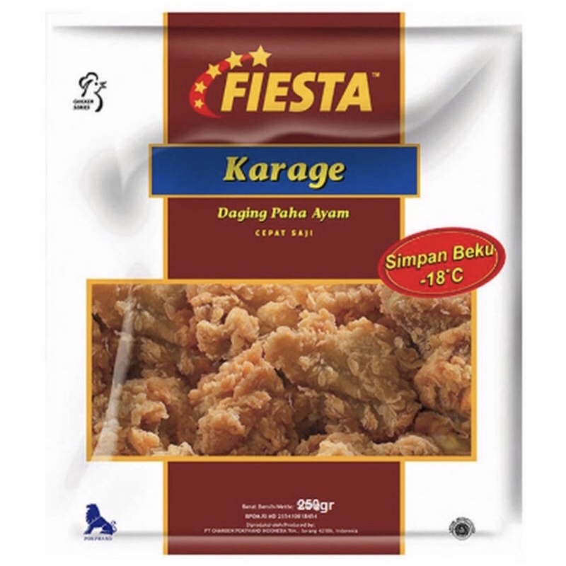 

Fiesta Karage Daging Paha Ayam