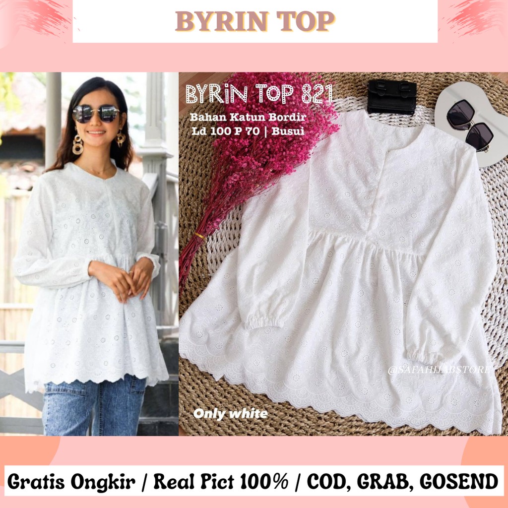 BYRIN TOP / ATASAN BORDIR / ATASAN BRUKAT