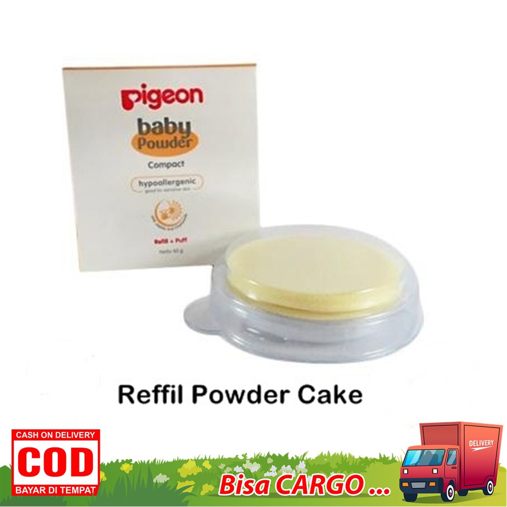 Pigeon Refill Powder Cake Bedak Bayi