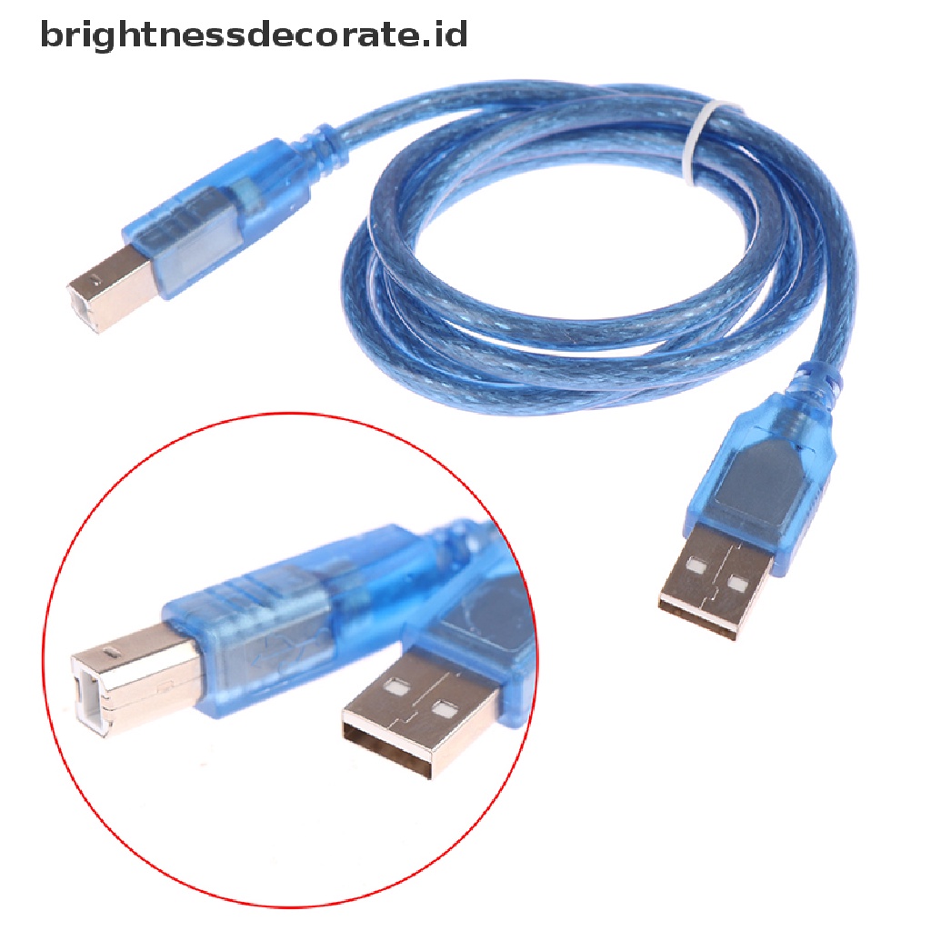 0.3 / 0.5 / 1.5m Usb 2.0 Tipe A Male Ke B Male Untuk Printer