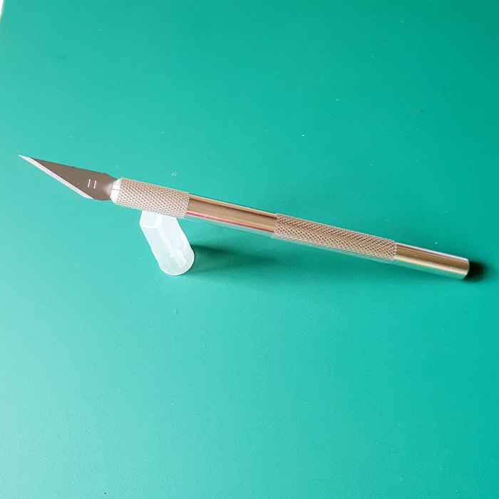

UKIR-ALAT- CRAFTING KNIFE PISAU UKIR SENI PRAKARYA PEN CUTTER POLYMER CLAY TOOL - REFILL 5 -ALAT-