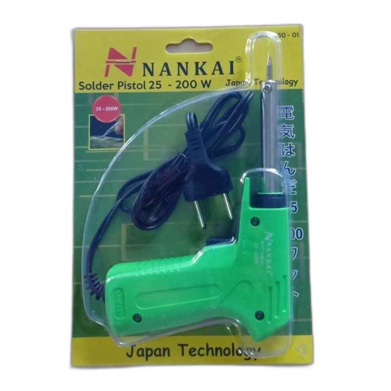 SOLDER LISTRIK M/PISTOL 25-200WATT NANKAI BEST QUALITY PRODUCT