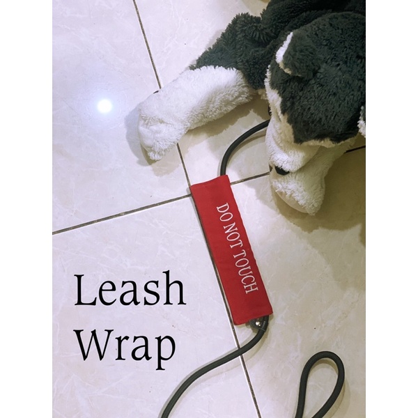 Fawn’G Handmade - Dog Leash Wrap / Leash sleeve Custom Tulisan Nama