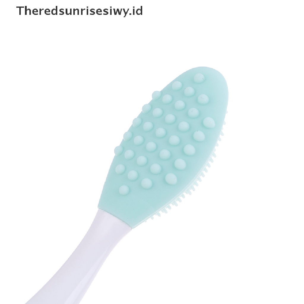 (Theredsunrisesiwy.Id) Brush Silikon Pembersih Pori-Pori / Komedo / Jerawat Untuk Perawatan Wajah