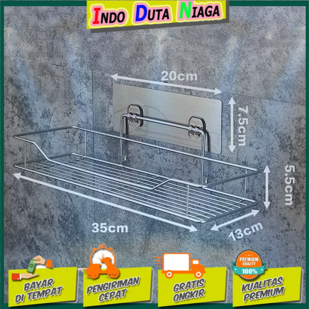 WAIIHA Rak Gantung Kamar Mandi Bathroom Organizer Rack - W21