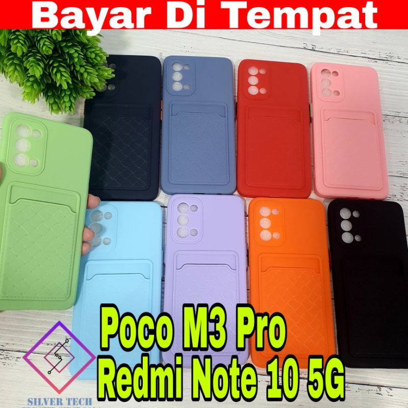 Silvertech Softcase Redminote 10 5G Poco M3 Pro Kesing Softcase Hardcase Silikon Accessories Redminote 10 5G Poco M3