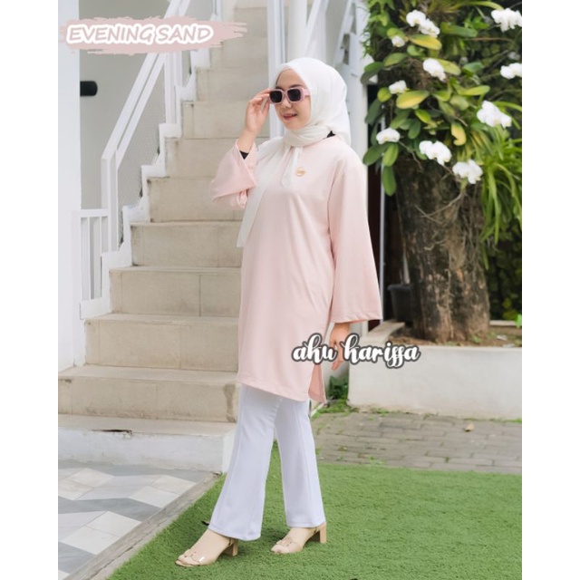 ZAHRA TUNIK ORI BY AKU KARISSA BAJU WANITA MODERN KEKINIAN