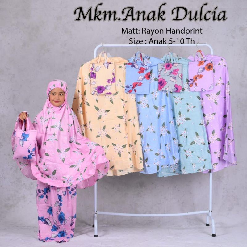 BISA CODMukena Bali Anak Pita Katun Rayon Super Adem Tas Sajadah 6 - 9 Tahun Cantik Murah