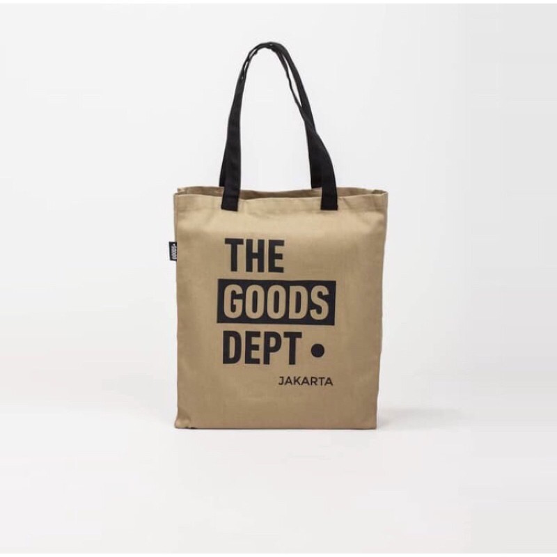 the goods dept - totebag creme