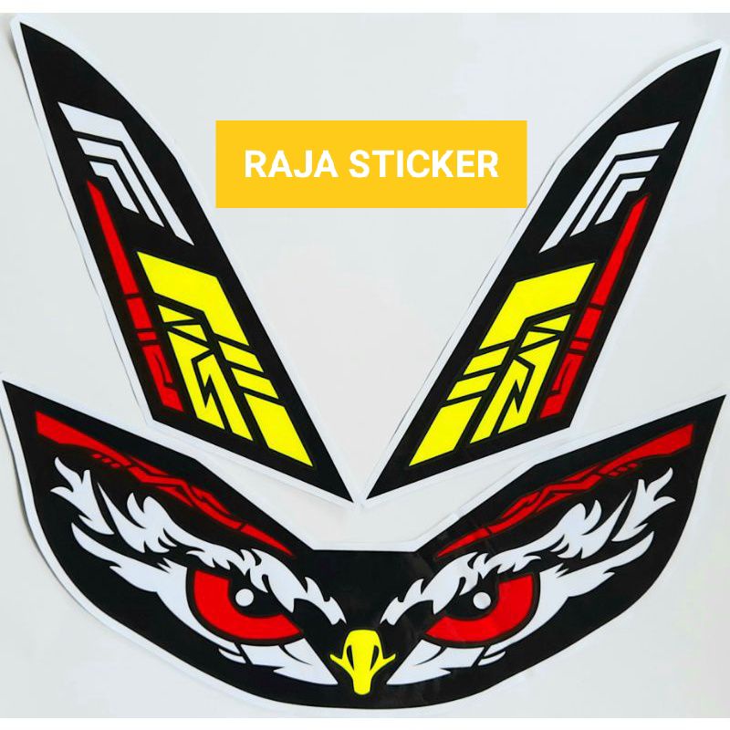 Sticker stiker lampu alis pcx 160 2021