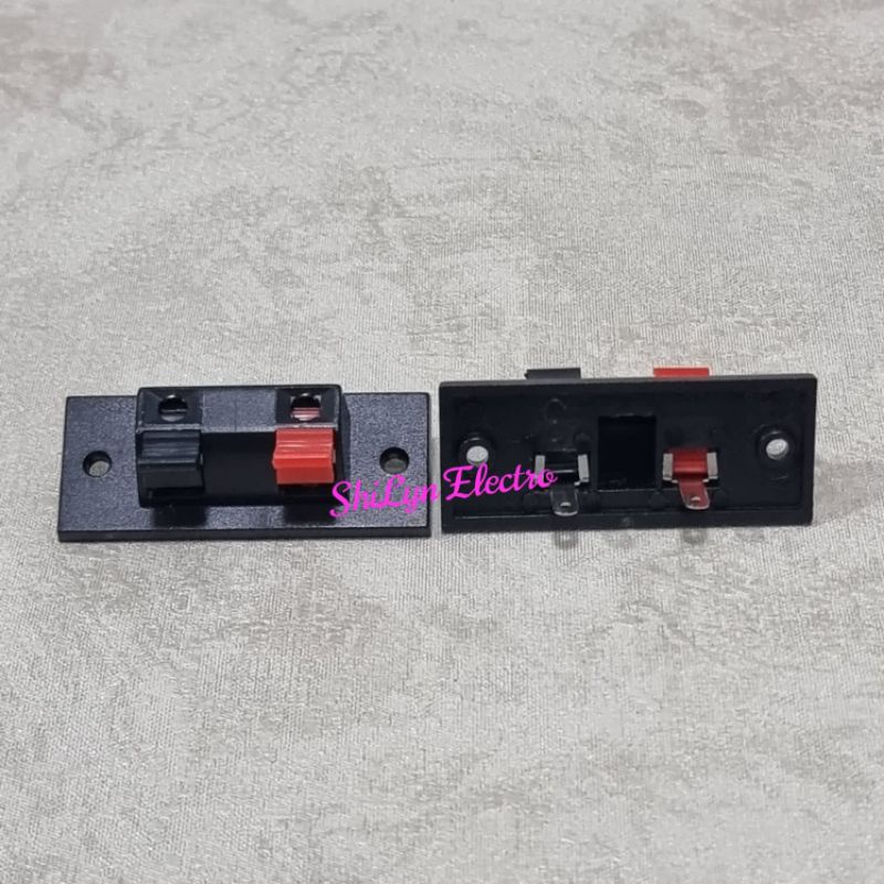 TERMINAL SPEAKER 2 PIN KECIL 2P 2PIN SPEKER JEPIT