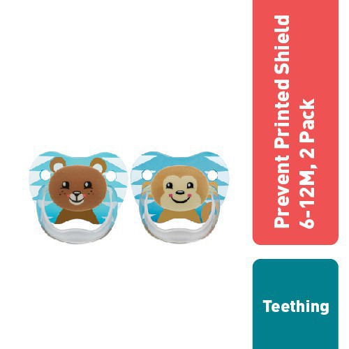 Dr. Brown's Printed Shield Pacifier Stage 2 (6-12M) Ready Pilihan Warna