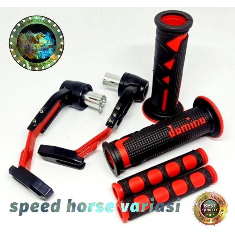 Paket Variasi paket termurah Proguard robot babet+Handgrip shark+Karet handle Universal