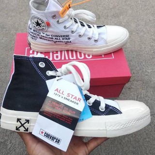 Terlaris SEPATU  CONVERSE  70S X  OFF  WHITE  PREMIUM BNIB 