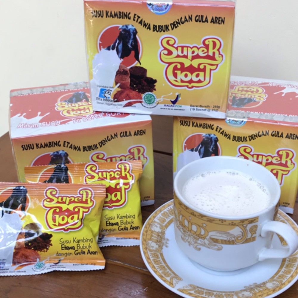 

Susu Kambing Etawa Bubuk Murni Super Goat | Gula Aren | Suplemen Makanan | Susu Kehamilan | Lampung