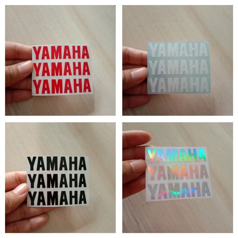 Sticker cutting Yamaha