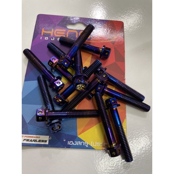 baut probolt flower gold HENG THAILAND m8x45 8x45 drat 12 panjang 4,5cm