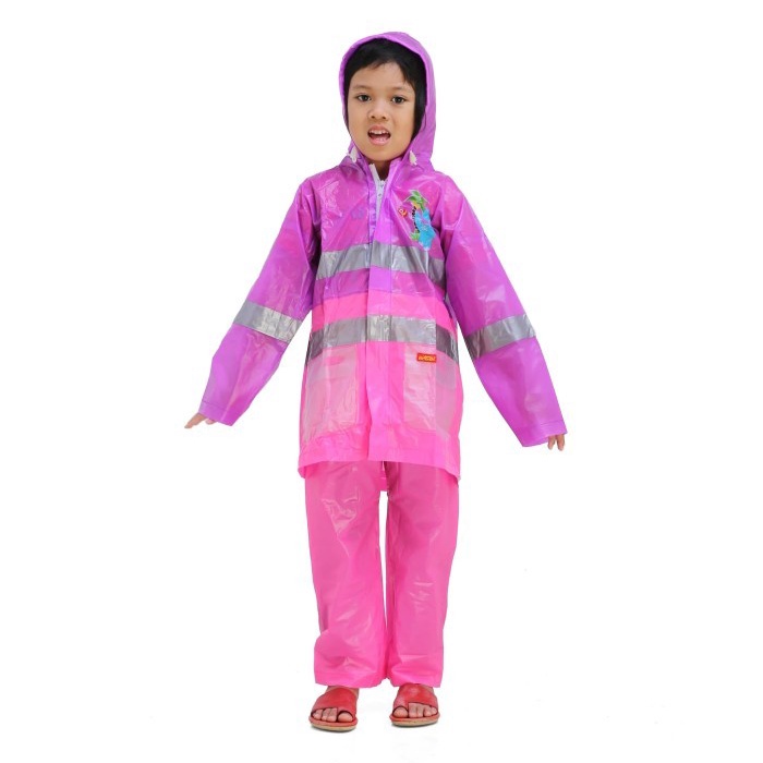 JOPE UMBRELLA - Jas Hujan Anak Setelan Jaket Celana New Mini Kids By Elmondo 306