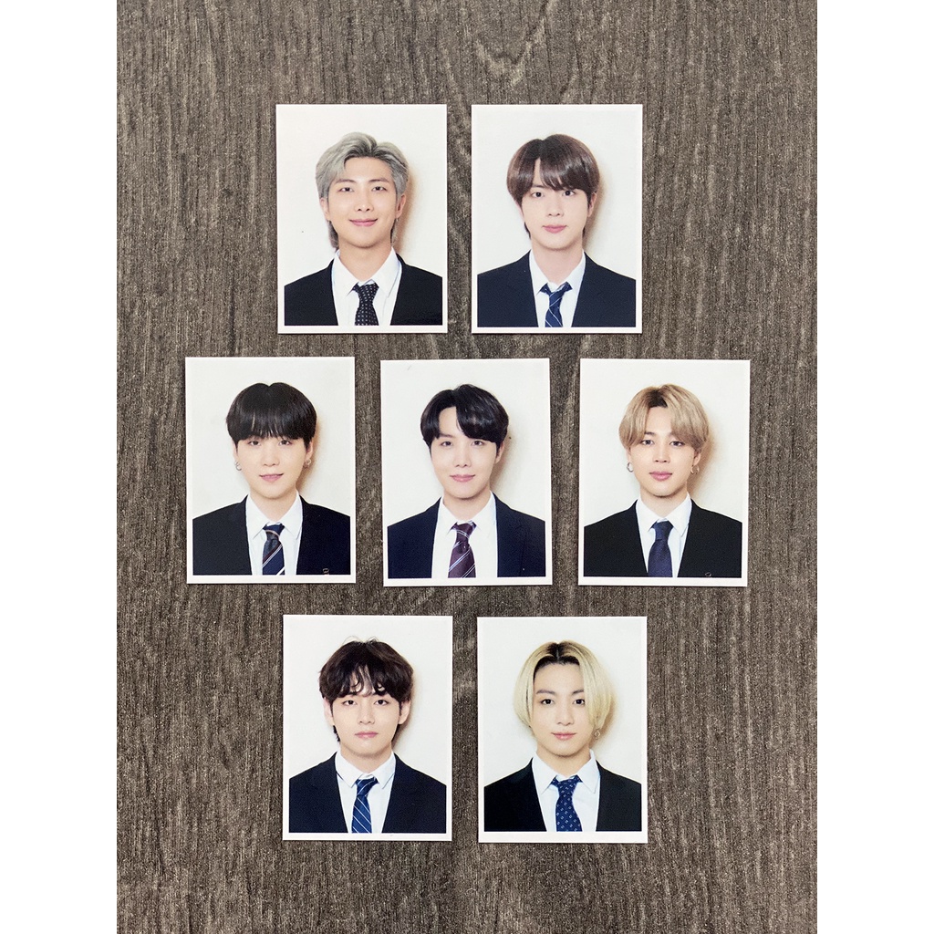 BTS Official ID Photo (1 Set)  - ARMY Membership Kit 2021