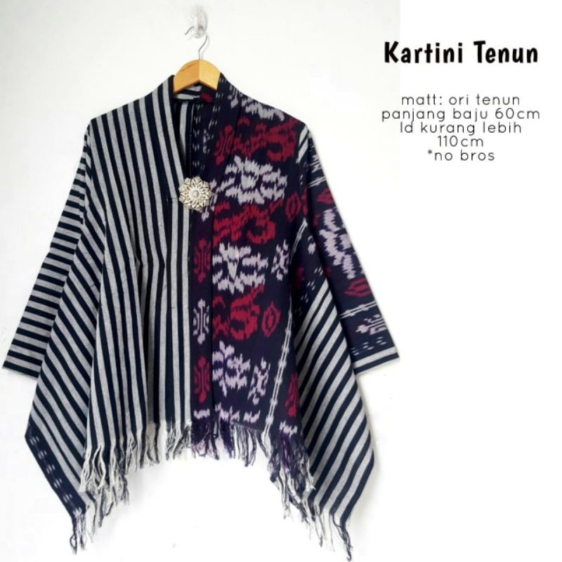 Blouse Kartini Tenun Troso Jepara