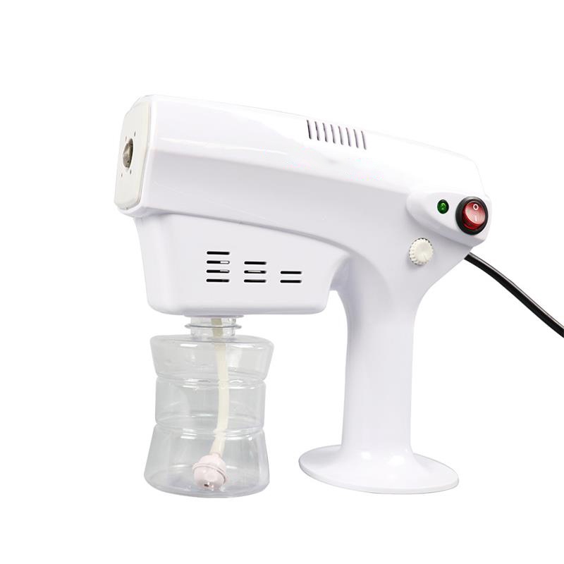 Hair Care Nano Hair Spray Gun 6 Nano Sprayer Machine Disinfection Blue Light Nano Mist Machine Beauty Tools