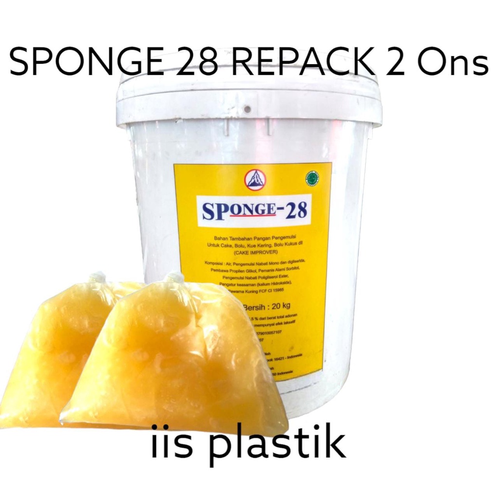 

SP Sponge 28 Pengemulsi 200 gram /Sponge 28 Cake Emulsifier Repack 200 gram Termurah