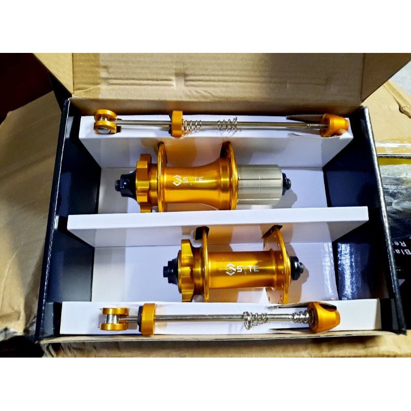 Hub freehub SYTE bearing 36H suara tawon seri produk ST-D454 alloy gold