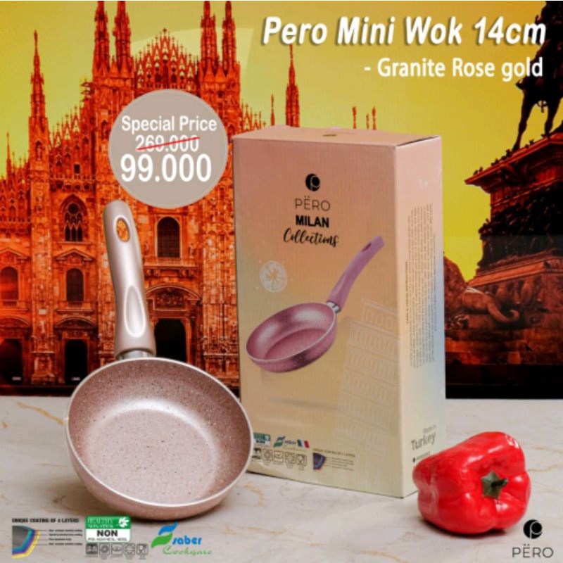 PERO MINI WOK 14CM