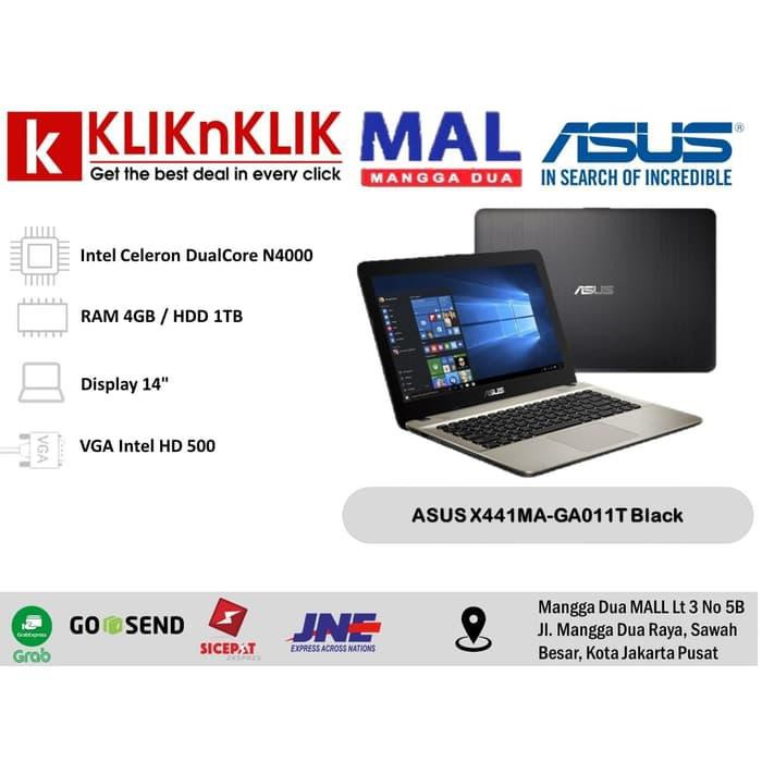 LP2500 ASUS X441MA-GA011T Black
