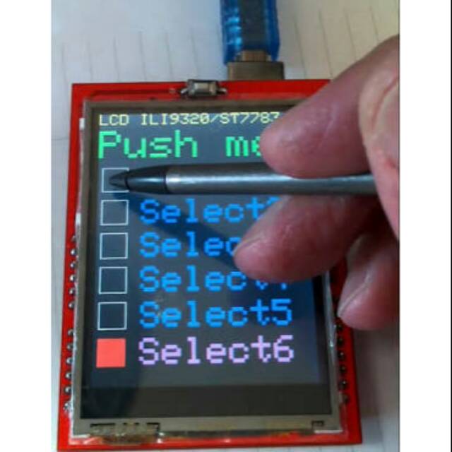 TFT 2.4 inch lcd arduino