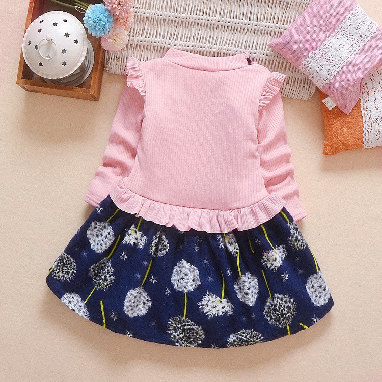 LittleAaron DRESS IMPORT SPRING SEASON EBV Baju Dress Anak Perempuan Import