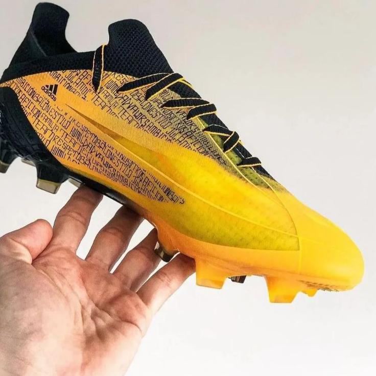 Sudah READY.. Sepatu Bola Adidas X Speedflow Messi .1 Solar Gold Core Black