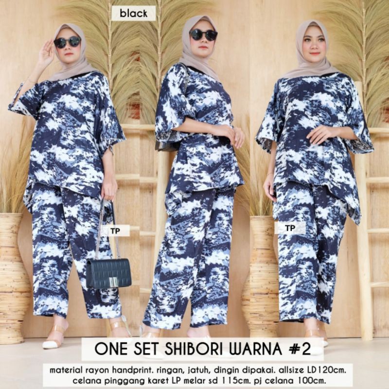 One Set Shibori Warna #2