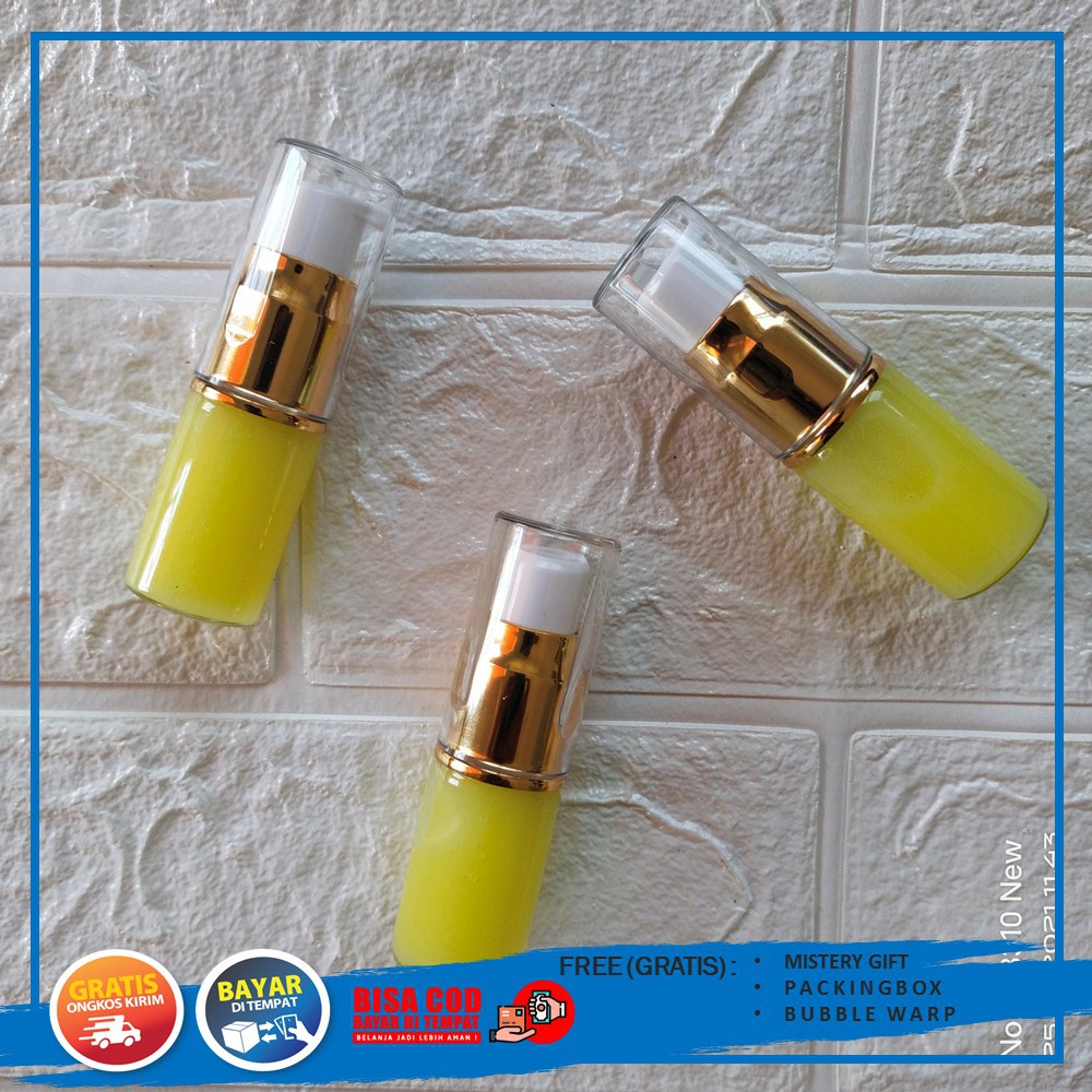 Serum Kuning Linskin Beauty Skincare Memudarkan flek dan bekas jerawat