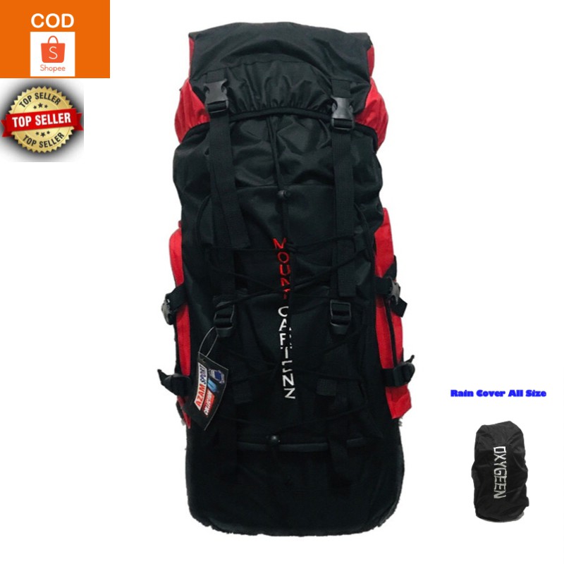 TAS CARRIER / TAS GUNUNG 60 LITER BONUS RAINCOVER