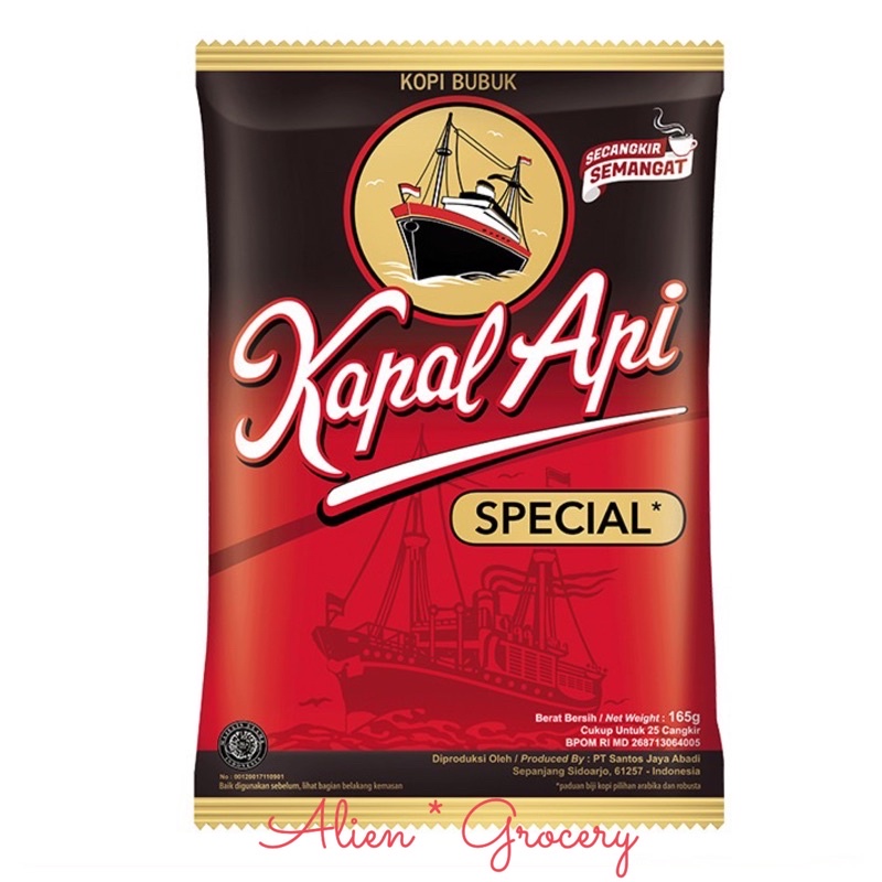 Kopi Kapal Api Bubuk 165gr