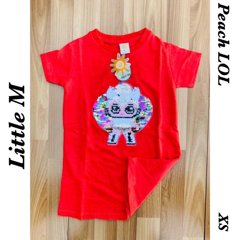 Kaos anak Little M size XS