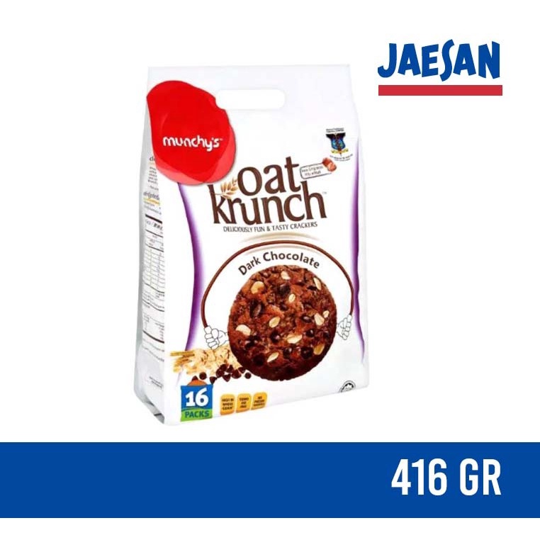 

Oat Krunch Munchy's 416 gr Dark Chocolate crunch munchys coklat